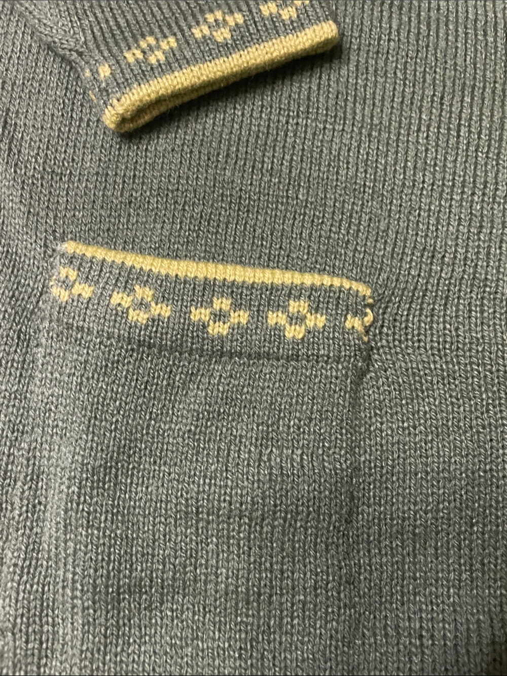 Gamboa Alpaca Wool cardigan made in Peru medium - Picture 2 of 8